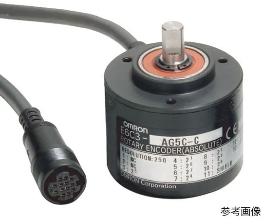 62-4718-87　旋转编码器绝对型E6C3-A　E6C3-AG5C-C 360P/R 1M