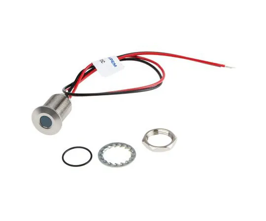 63-7371-17　RS PRO蓝色指示器，1.8→3.3 V直流，10mm安装孔尺寸，导线终止，IP67　139-3358