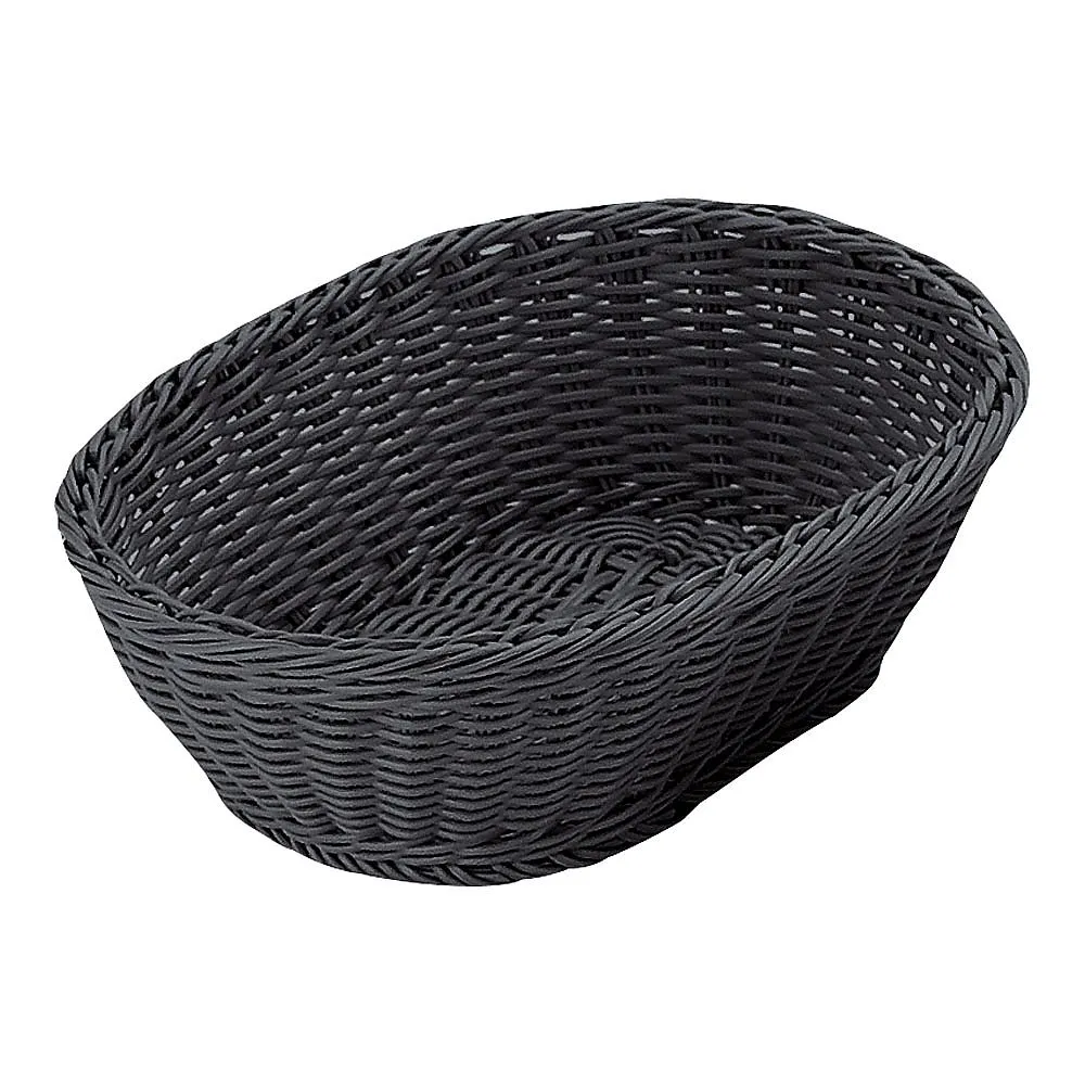 62-6403-47　PP Small Size Basket Black 30 Type　OV-135-BK