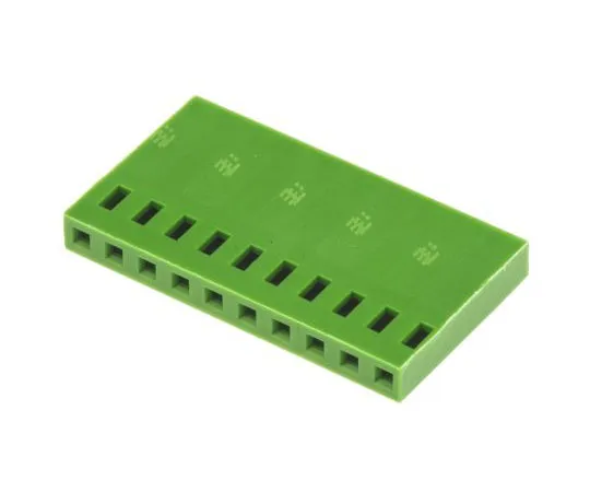 63-7438-51　TE Connectivity AMPMODU MOD IV Female Connector Housing,2.54mm Pitch, 10 Way, 1 Row　1-925366-0