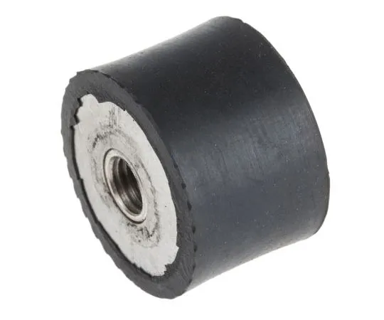 63-7392-62　RS PRO 20mm冲击安装M8 30mm直径69kg压缩载荷，从母胶到母胶　171-2624