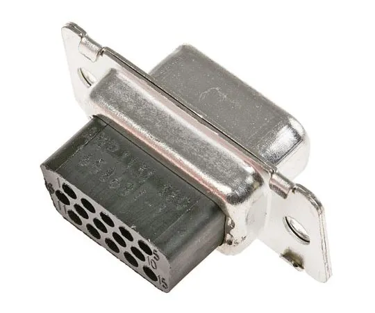 63-7488-24　TE ConnectivityAMPLIMITEHDP-22系列直压圈D-sub连接器，插座，15针　1658681-1