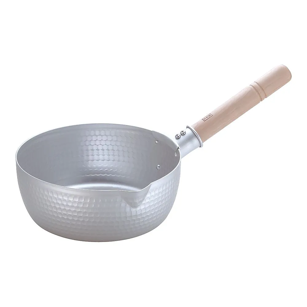 62-6343-78　Aluminum Casting Snow Flat Pot 24 cm (Graduated)　AYK5524