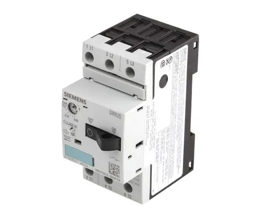 63-7444-12　Siemens Sirius Innovation 690 V Motor Protection断路器，3P通道，0.55→0.8 A, 100 kA　3RV1011-0HA10