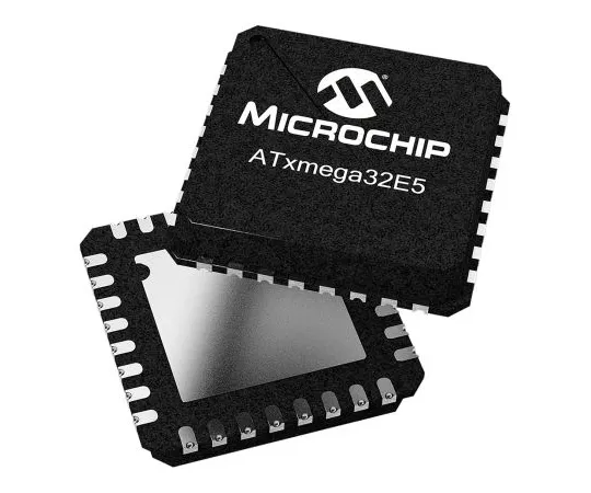 63-7029-93　微芯片技术ATXMEGA32E5-MU,8/16位AVR微控制器，32MHz, 32+4kB闪存，32-PinVQFN　ATXMEGA32E5-MU