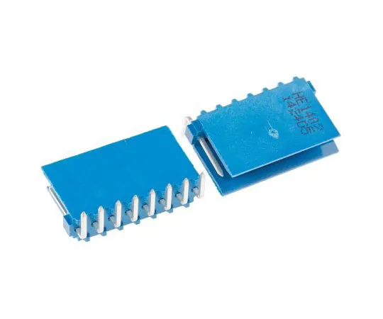 63-7361-29　TE连通性AMPMODUHE14,8路，1列，直角PCB头　281698-8