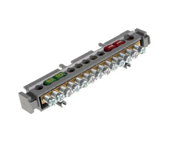 63-7461-52　利格兰分布铝块，1.5→16 mm2,6→25 mm2, 13路，100A, 400 V交流　0 048 24