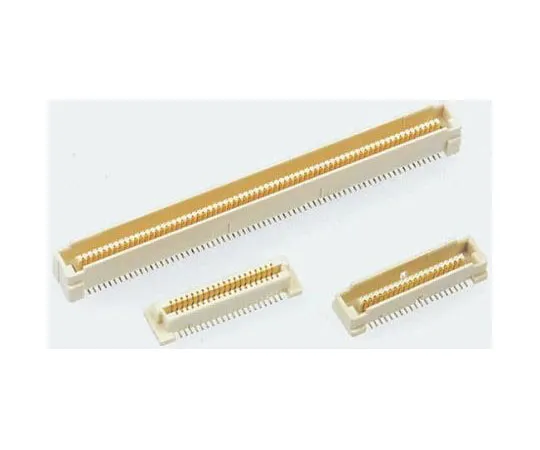 63-7329-23　TE无连接高度系列0.8mm间距100道2线直PCB插座，表面贴装，焊点终止　5177985-4