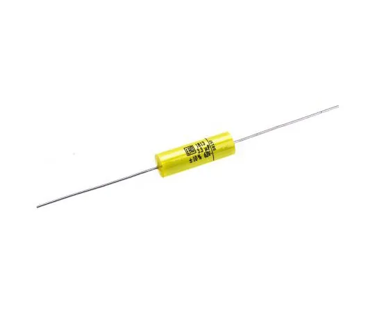 63-7411-44　Vishay 3.3μF聚酯电容器PET 40 V ac, 63 V dc±10% MKT 1813系列通孔　MKT1813533065