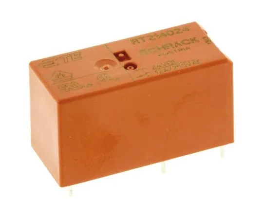 63-7452-03　TE Connectivity SPDTNon-LatchingRelay PCB Mount,24V直流线圈，12A　5-1393239-5