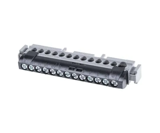 63-7461-73　Legrand分布铝块，1.5→16 mm2,6→25 mm2, 13路，100A, 400 V ac, Black　0 048 54
