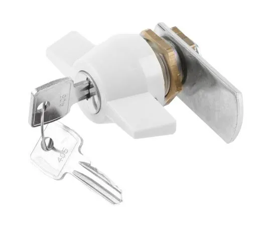 63-7489-87　EuroLocks a Lowe&Fletcher Group公司Panel to Tongue Depth 13.2mm Plastic, Zamak Camlock, Key to unlock　B90-03 (405E)
