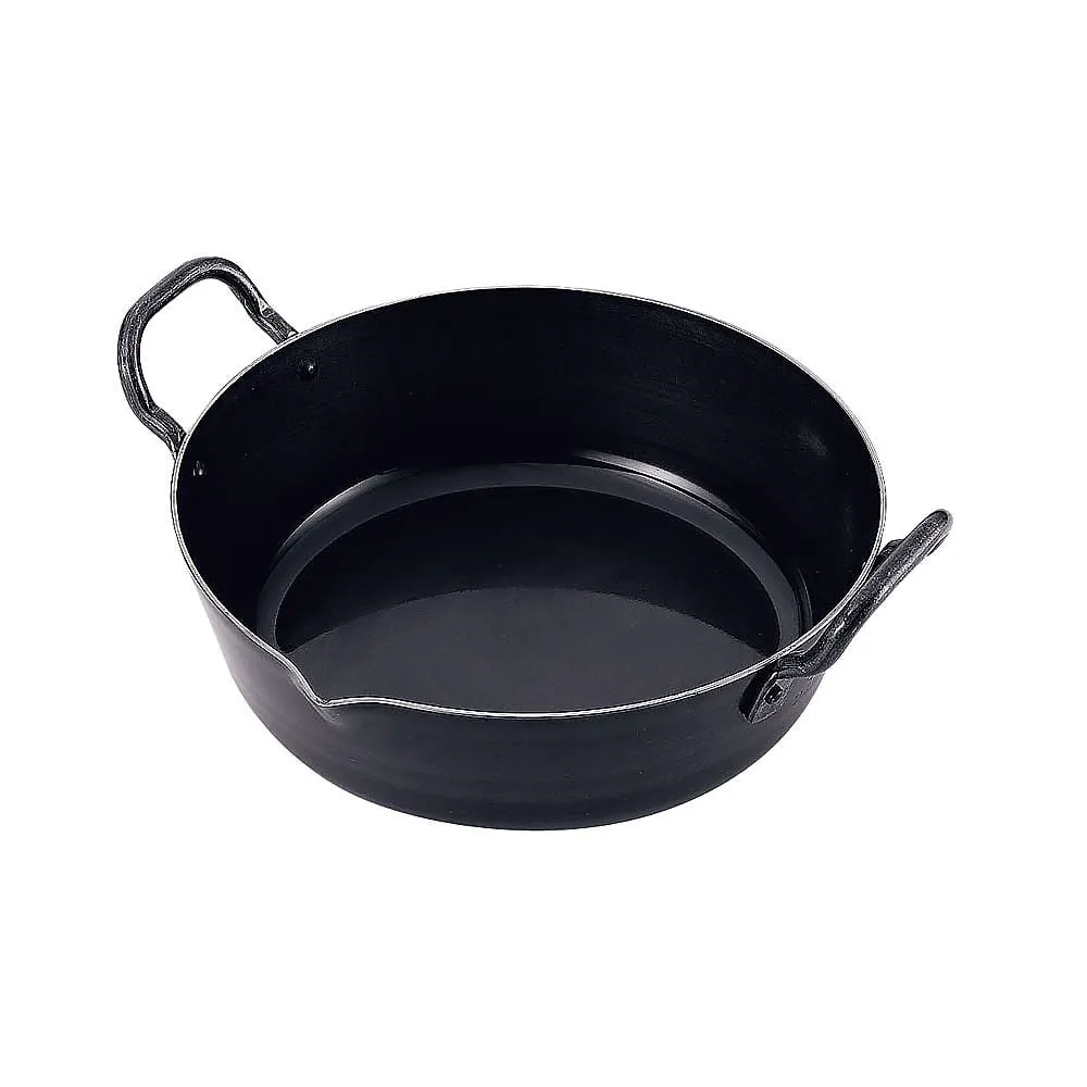 62-6446-64　Iron Style Fried Hot Pot 24 cm