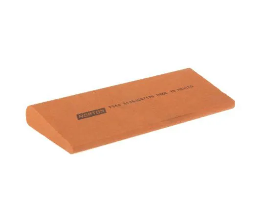 63-7425-59　诺顿精细圆磨石，114mm x 44mm x 13mm　61463687175