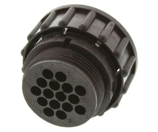 63-7354-66　TE Connectivity CPC Series 1系列内联连接器、16触点插座　182642-1