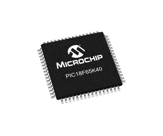 63-7040-12　单片机PIC18F66K40-I/PT,8位PIC18单片机，64MHz, 64 kB闪存，64-PinTQFP　PIC18F66K40-I/PT