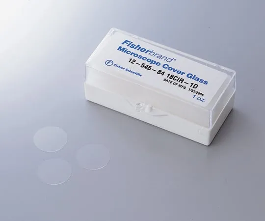 2-5375-01　［已停用］圆盖玻璃 (细胞生长常用) Φ12mm 660片　12-545-82