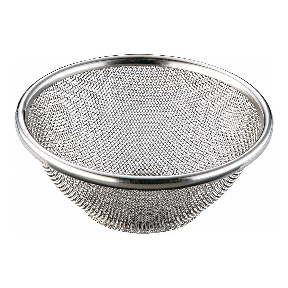 62-6398-69　TS Stainless Steel Sturdy Colander (16 Mesh) 13 cm