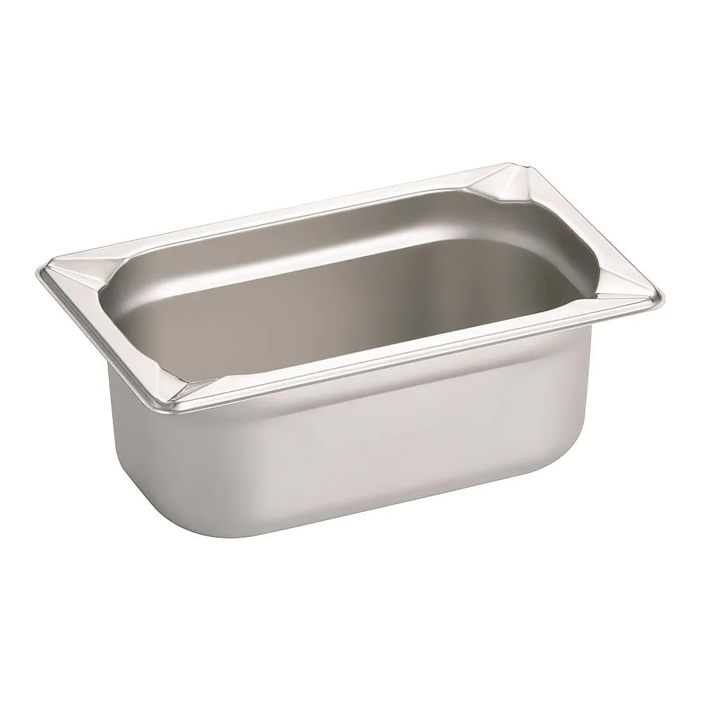 62-6360-32　KINGO Stainless Hotel Pan 1/4 x 100 mm　14100