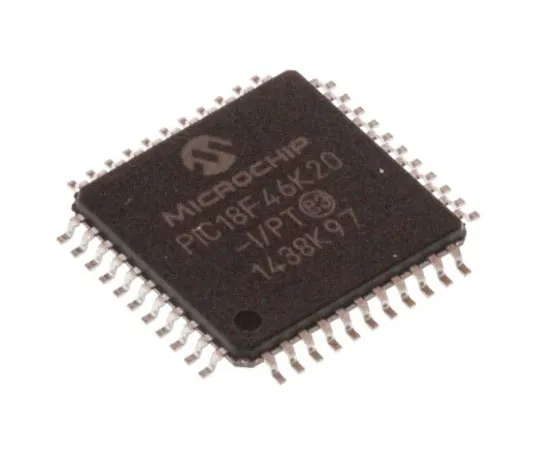63-7361-73　单片机PIC18F46K20-I/PT,8位PIC单片机，64MHz, 1.024 kB, 64 kB闪存，44-PinTQFP　PIC18F46K20-I/PT