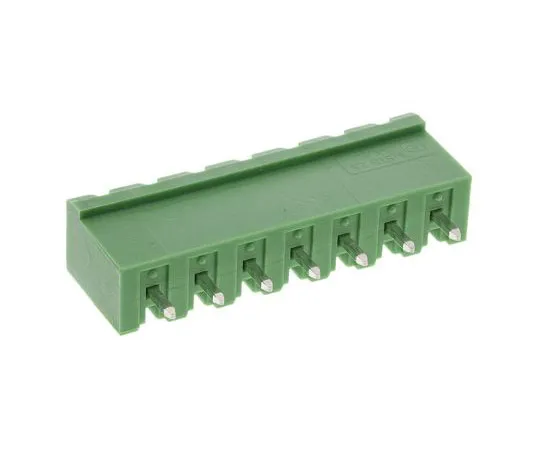 63-7472-21　Phoenix Contact MSTBVA 2.5/7-G-5.08,7Way,1Row, Straight PCB Header　1755781
