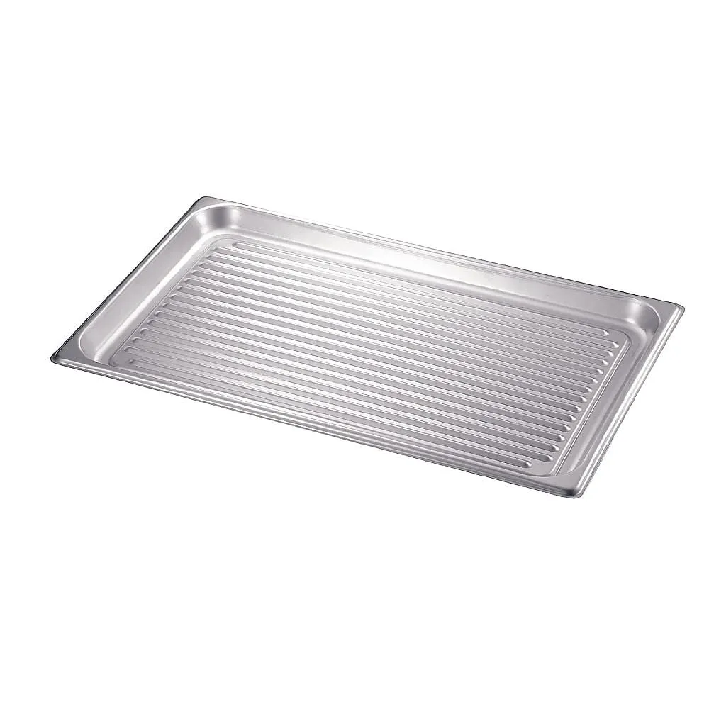 62-6361-96　18-8 Corrugated Hotel Pan 1/1 20 mm　AHT9901