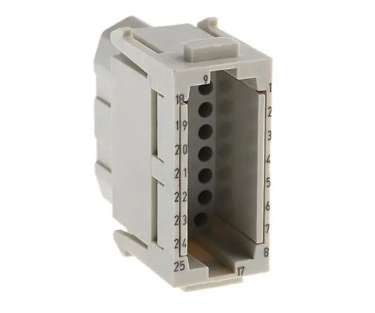 63-7352-73　汉模系列母模，25路，额定5A, 50 V,汉高密度　9140253101