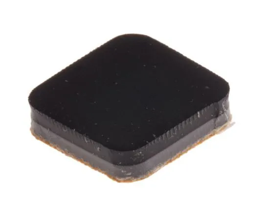 63-7480-50　RS PRO无衬垫12.7 x 12.7mm胶粘剂12.7mm聚合物+50°C 0°C方形3mm 12.7mm　302-3090