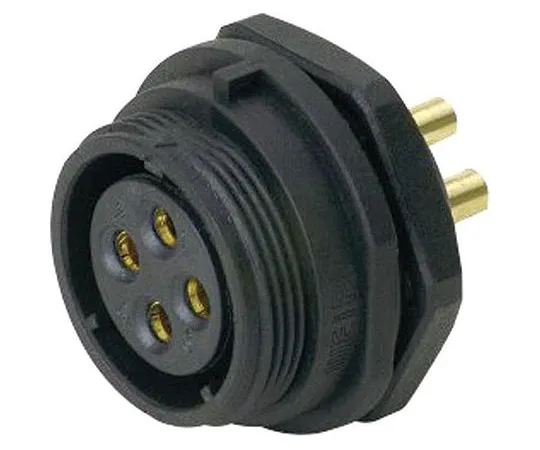 63-7025-97　RS PRO面板安装连接器，2个触点插头　131-6366