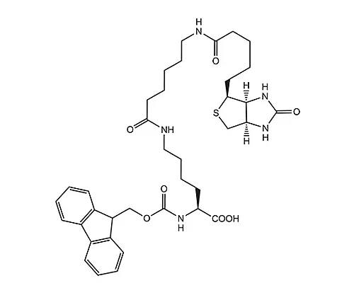 61-0387-58　［已停用］Fmoc-Lys (生物素-ε-氨基己酰基) -OH852100 500 mg　8521008500