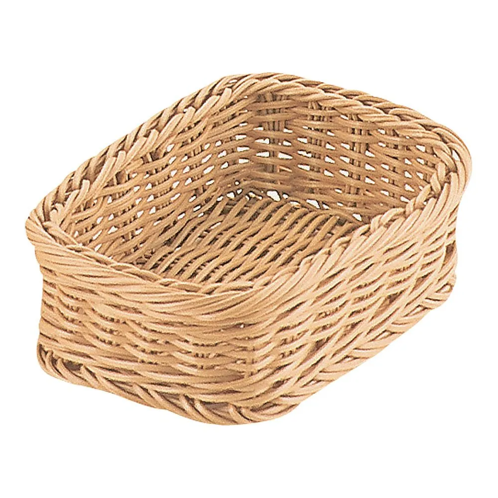 62-6403-12　PP Square Basket Ivory Type 15　RE-301-IV