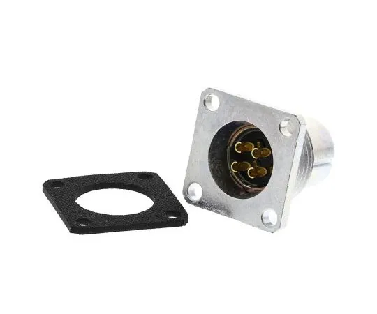 63-7408-07　AmphenolSL61系列面板安装连接器，4触点插座　SL EF 14 V