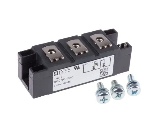 63-7359-60　IXYS,MCD200-16IO1,晶闸管模块SCR,216A1600V,5针Y4M6　MCD200-16IO1