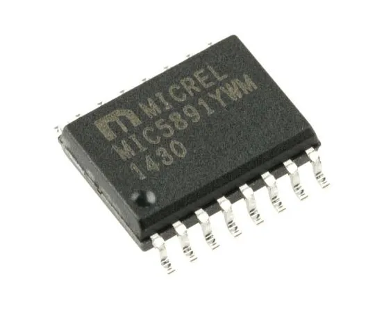63-7358-77　微芯片MIC5891YWM8级锁定驱动器，串行/并行，单向，16针SOIC W　MIC5891YWM