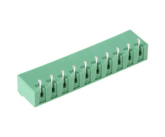 63-7413-58　Phoenix Contact MSTBA 2.5/10-G-5.08, 10 Way,1Row, Right Angle PCB Header　1757323