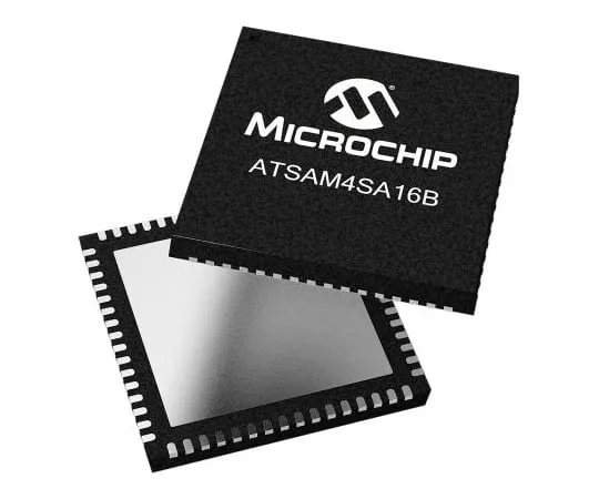 63-7023-17　微芯片技术ATSAM4SA16BA-MU, 32位ARM Cortex M4微控制器，120MHz, 1.024 MB闪存，64-PinQFN　ATSAM4SA16BA-MU