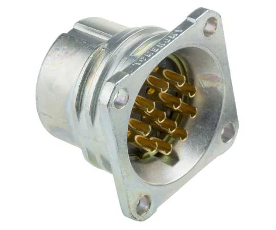 63-7408-11　安费诺SL61系列面板安装连接器12触点插座　SL EF 212 AF