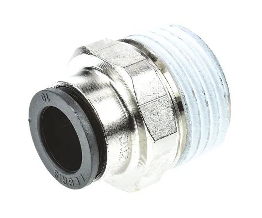 63-7458-44　Legris气动直插管适配器，R 1/2公制，推入10 mm　3175 10 21