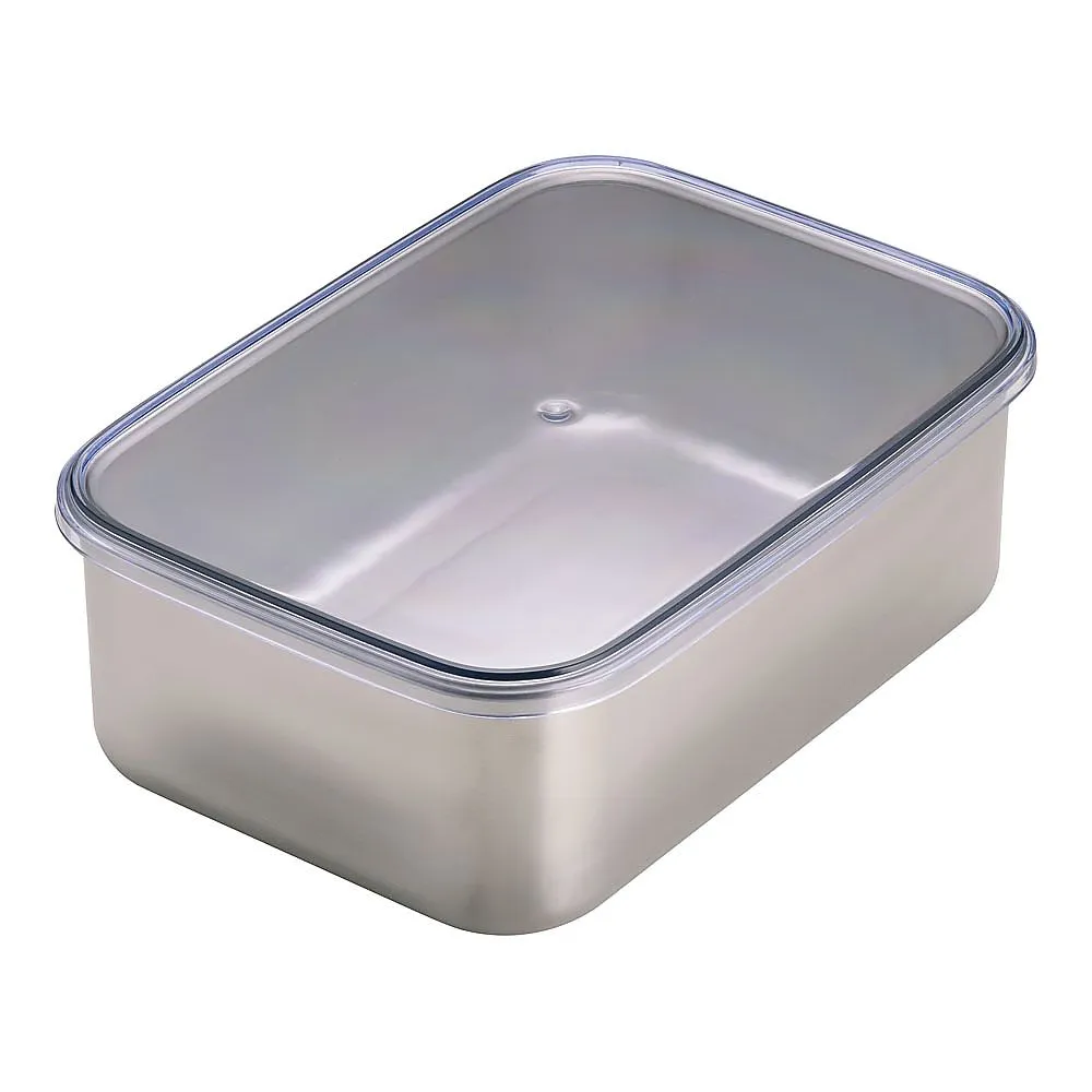 62-6388-68　Kitchen Vat, Deep Type, Large (Clear Acrylic Lid Type)