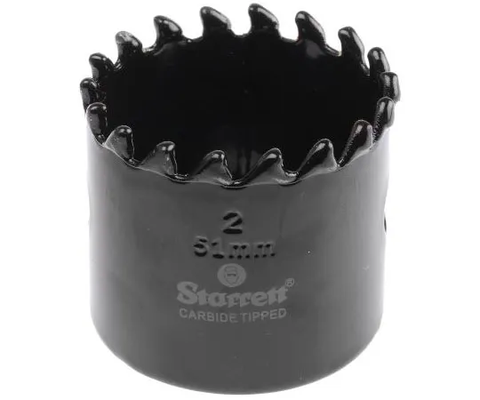 63-7477-95　Starrett碳化物倾斜51毫米孔锯双金属　BD150