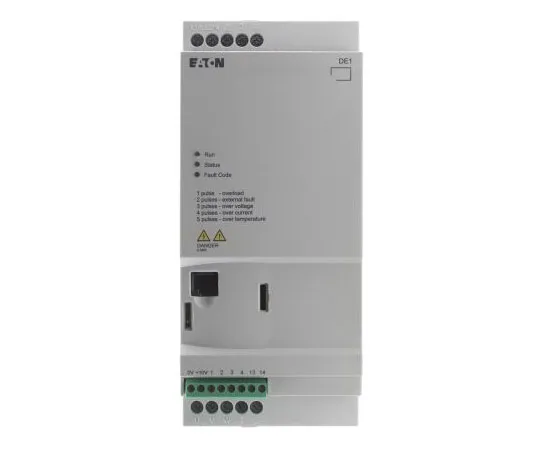 63-7388-78　伊顿变速起动器，3相输入，60Hz输出2.2 kW, 480 V交流与EMC过滤器，5 ADE11,IP20　180665 & DE11-345D0FN-N20N