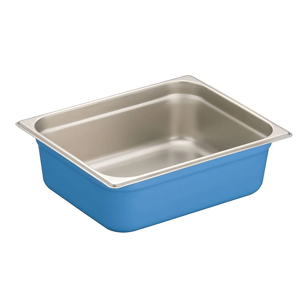 62-6362-85　Color GN Pan 1/2 100 mm Blue