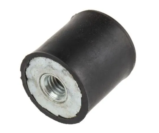 63-7385-60　RS PRO 20mm冲击M6 20mm直径12.65 kg,压缩载荷27 kg,母胶对母胶天然橡胶　162-3237