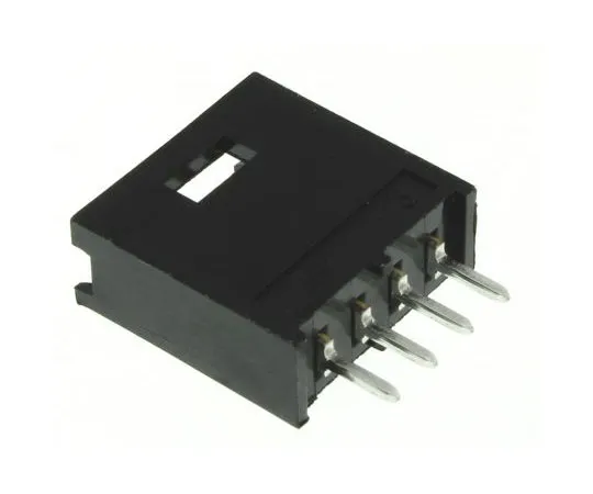 63-7438-22　TE连通性AMPMODU MOD II,4路，1列，直线式PCB头　280371-2