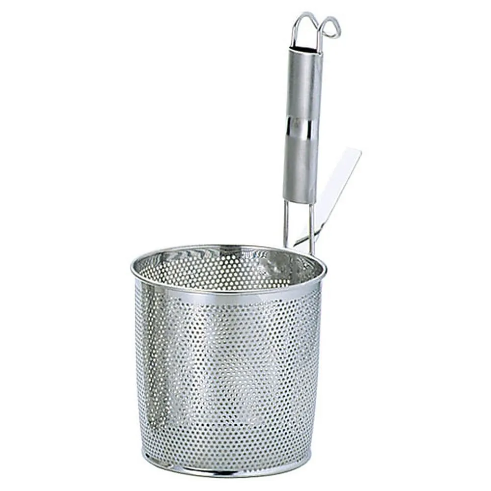62-6438-90　Eco Clean Pipe Pattern Punched Bottom Plain Simmered Zaru M UK18-8