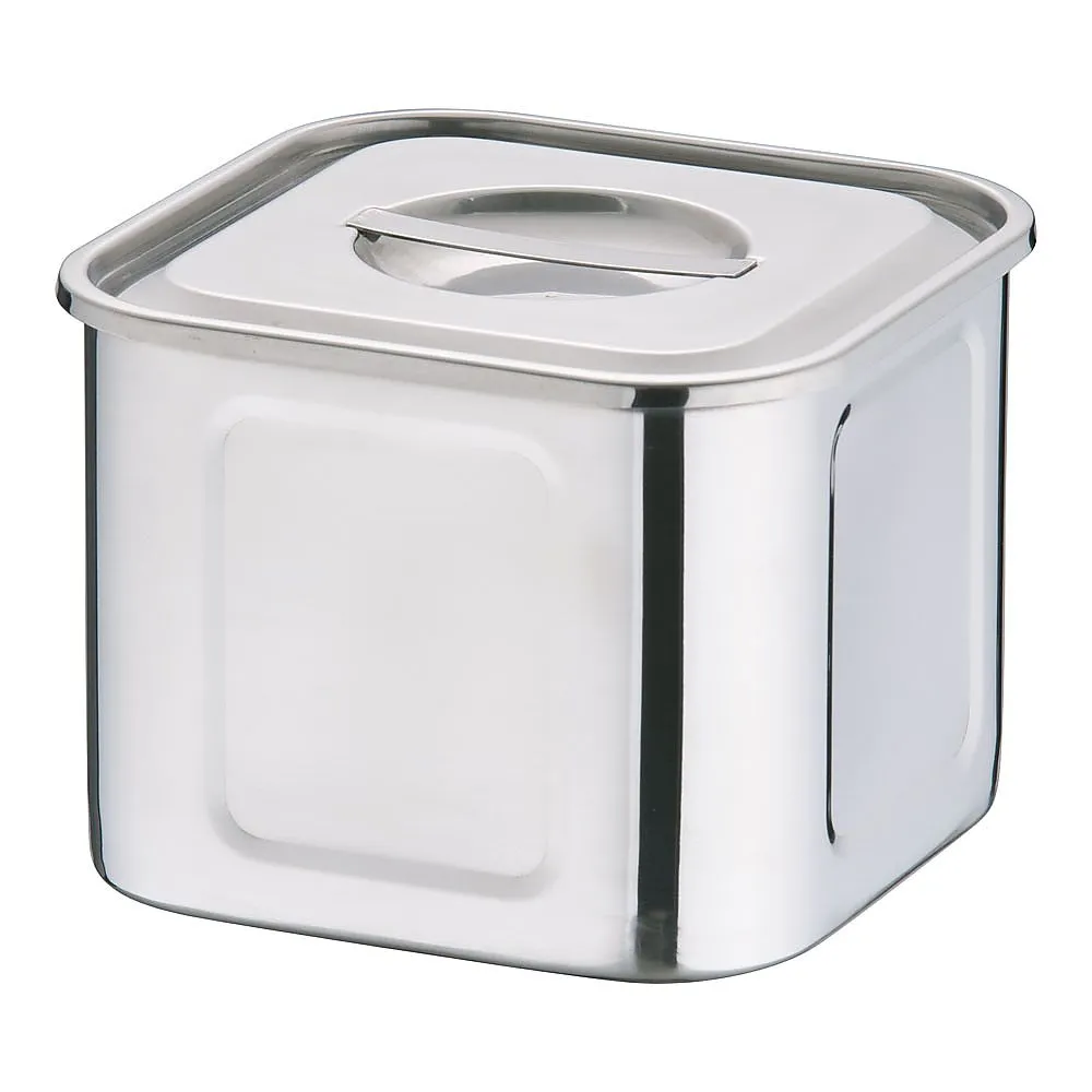 62-6386-55　Deep Shallow Square Kitchen Pot 16.5 cm