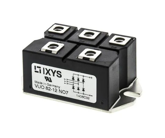 63-7351-91　IXYSVUO82-12NO7,三相桥整流模块，88A1200V,5针PWS D　VUO82-12NO7