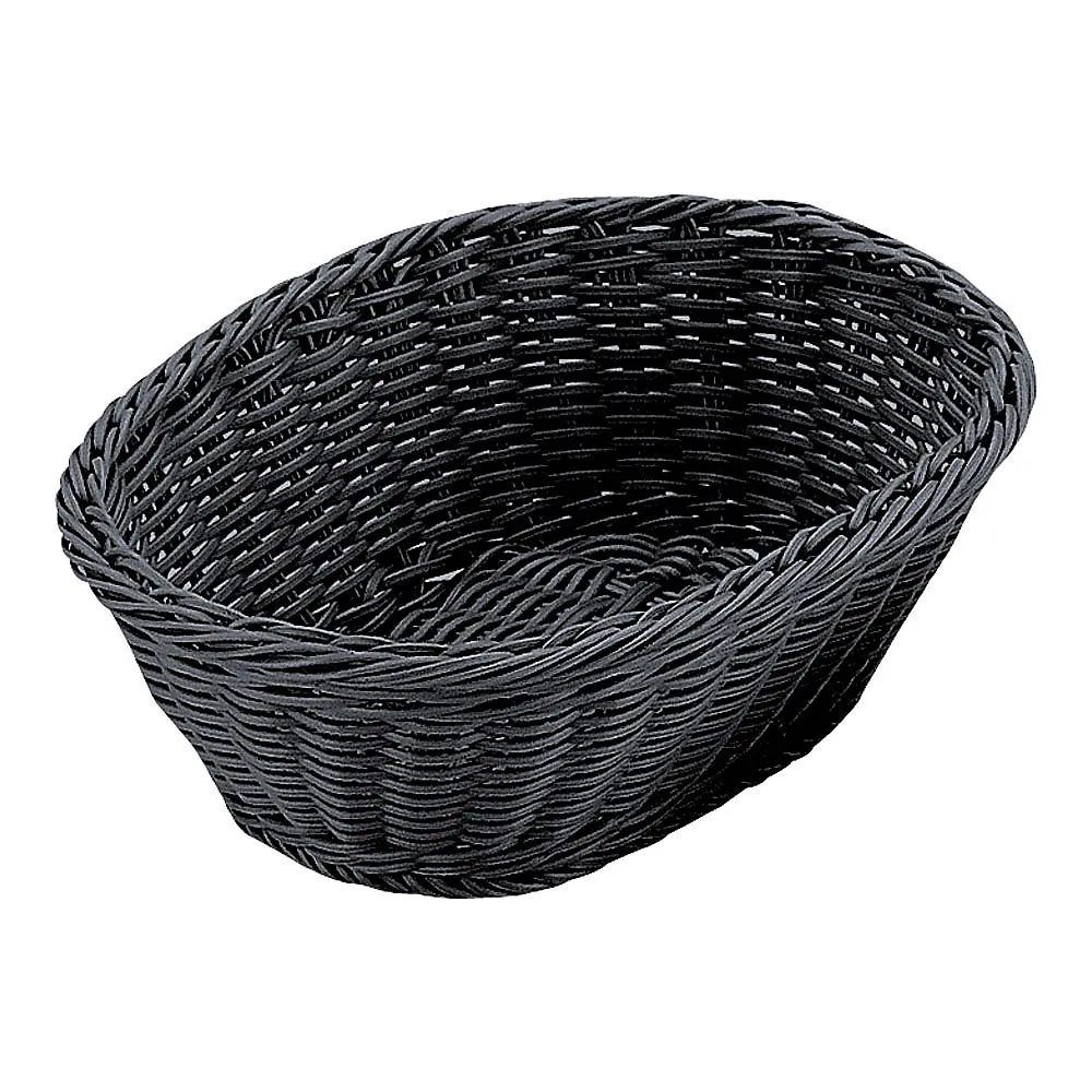 62-6403-46　PP Small Size Basket Black 27 Type　OV-134-BK