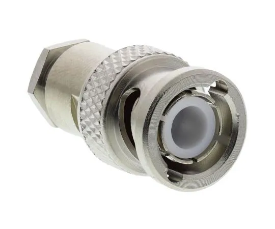 63-7474-97　半径直50Ω电缆安装BNC连接器，插头，镍，夹紧终端，50 PPD　R141005000