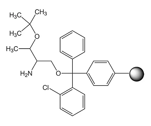 61-0404-01　［已停用］O-T.-Butylthoroninol2-ChlorotrylResin 856098 25G　8560980025